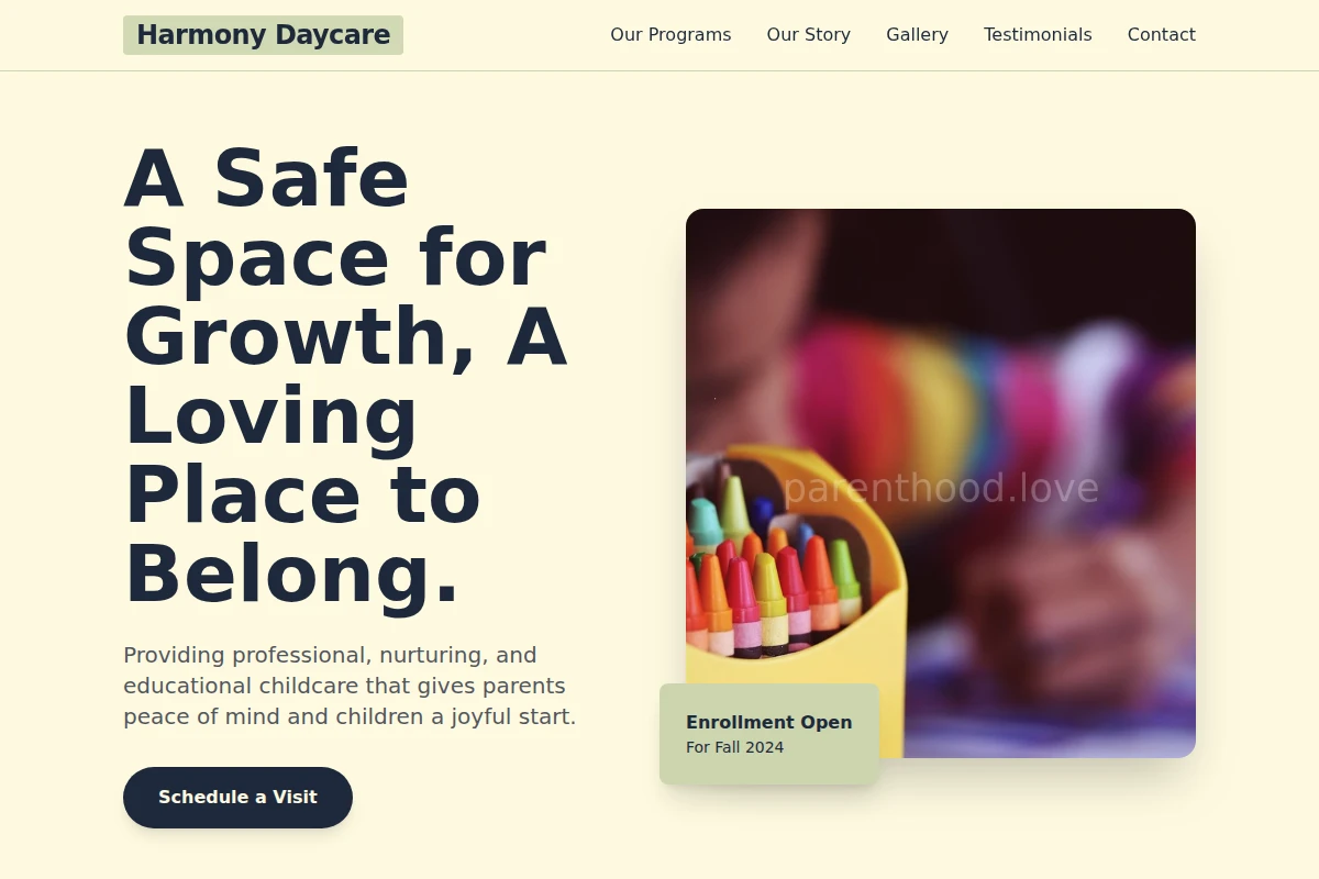 Harmony Daycare
